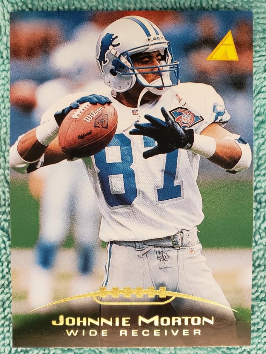 1995 Pinnacle Football Johnnie Morton #155