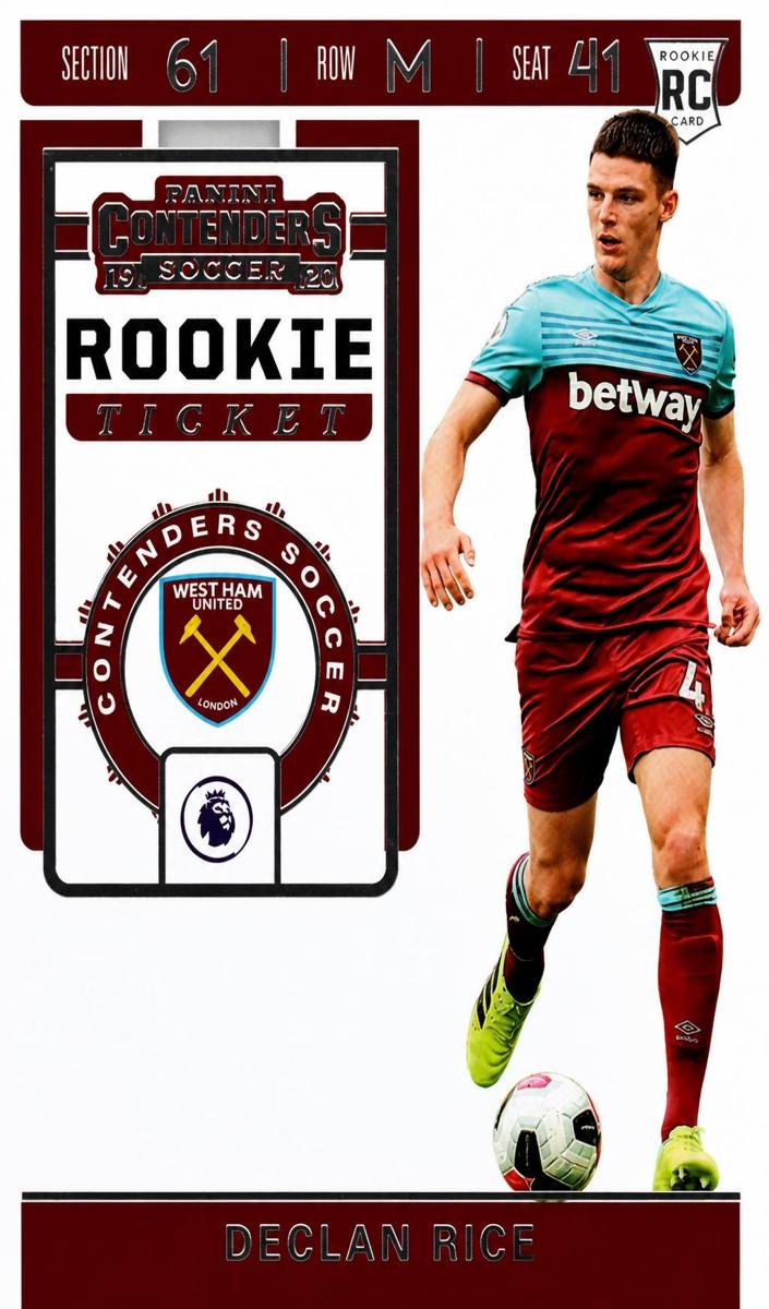 2019 Panini Chronicles Soccer Declan Rice #RT-28 SGC 10