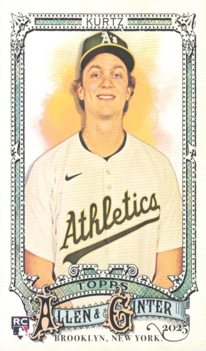 2025 Topps Allen & Ginter Baseball Nick Kurtz #296