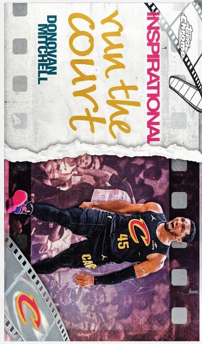 2025 Topps Chrome Basketball Donovan Mitchell #IP-7
