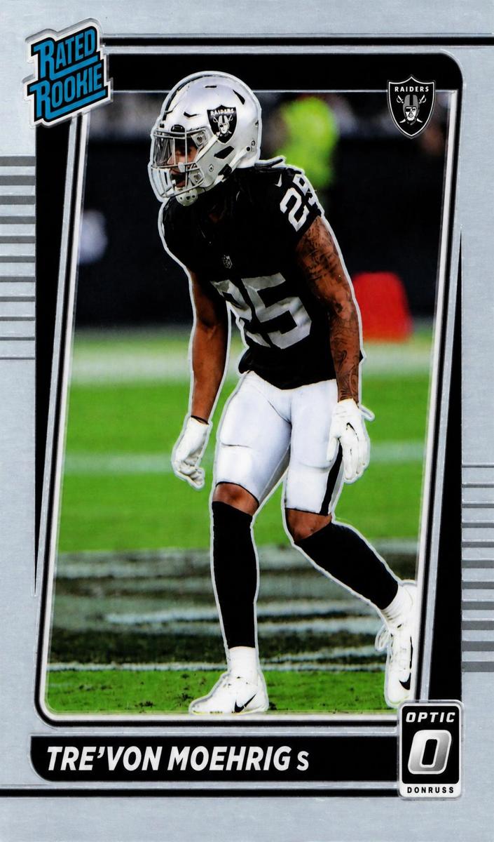 2021 Donruss Optic Football Holo Tre'von Moehrig #271