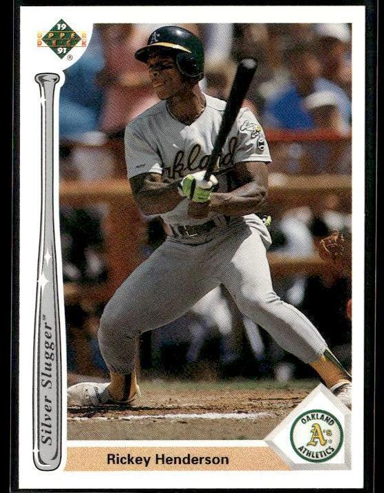 1991 Upper Deck Baseball Rickey Henderson #SS3
