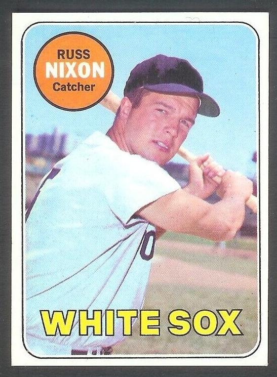 1969 Topps Baseball Russ Nixon #363