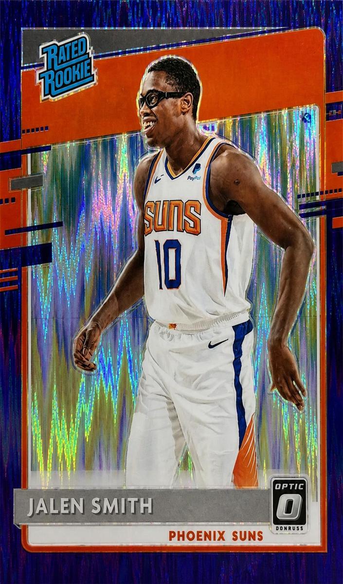 2020 Donruss Optic Basketball Purple Shock Jalen Smith #160
