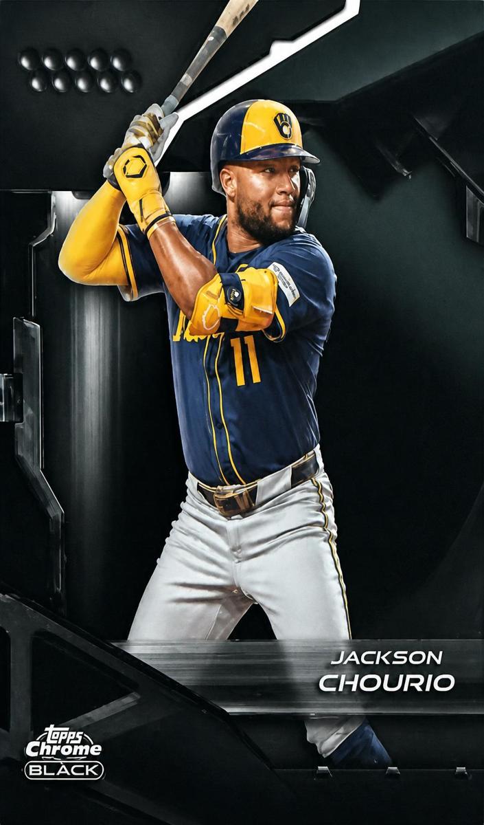 2026 Topps Chrome Black Baseball Jackson Chourio #91
