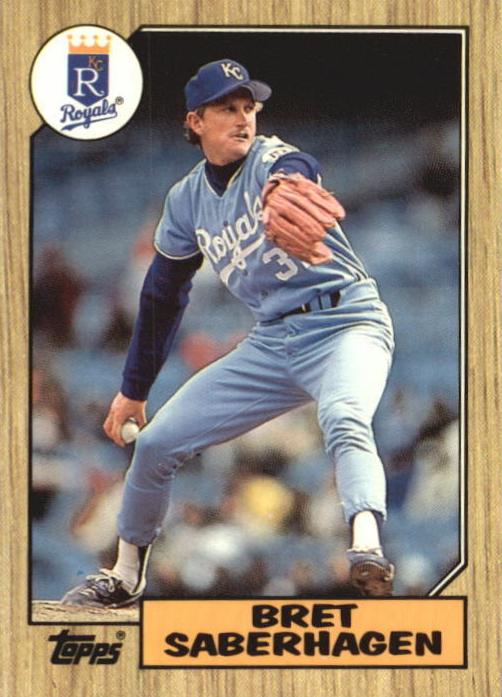 1987 Topps Baseball Bret Saberhagen #140 PSA 10