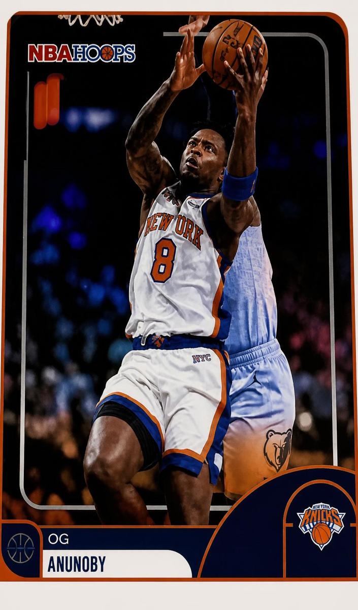 2025 Topps NBA Hoops Basketball OG Anunoby #3