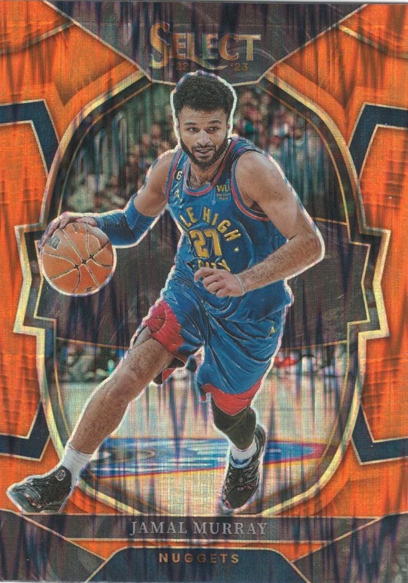 2022 Panini Select Basketball Orange Flash Jamal Murray #39 SGC 8.5