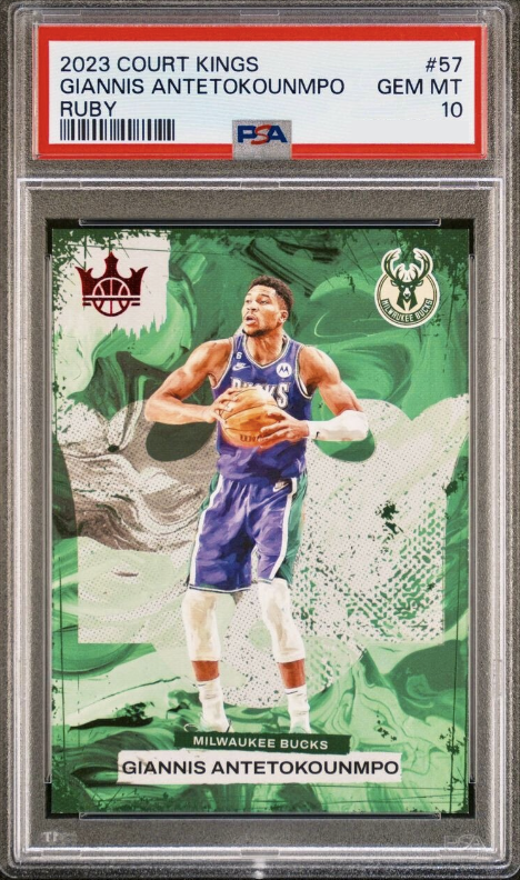 2023 Panini Court Kings Basketball Ruby Giannis Antetokounmpo #57