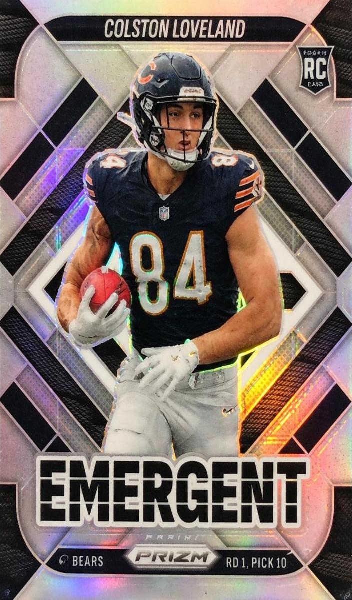 2025 Panini Prizm Football Silver Colston Loveland #20
