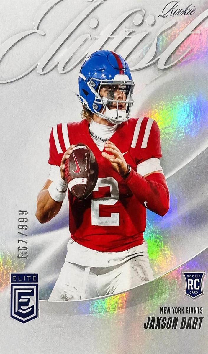 2025 Donruss Elite Football Jaxson Dart #11 CGC 6