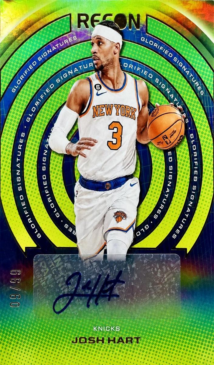 2022 Panini Recon Basketball Red Josh Hart #GS-JHT