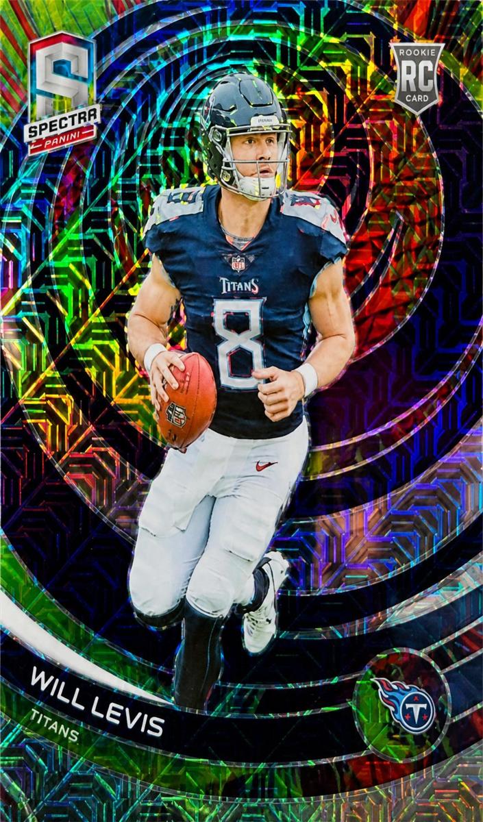 2023 Panini Spectra Football Meta Will Levis #138 PSA 9