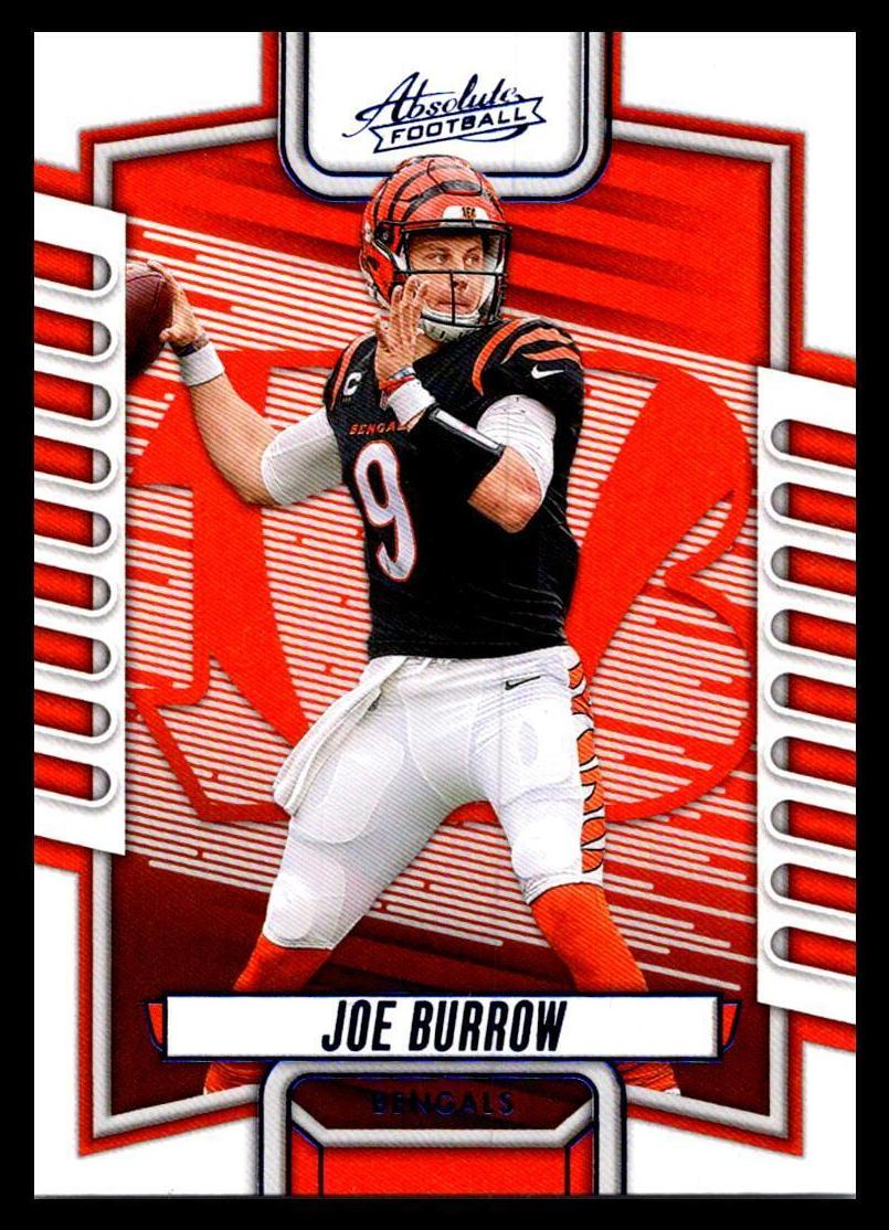 2023 Panini Absolute Football Blue Joe Burrow #11 PSA 10