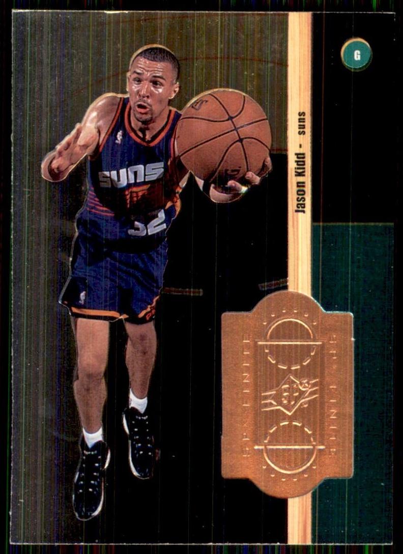 1998 SPx Finite Basketball Jason Kidd #41