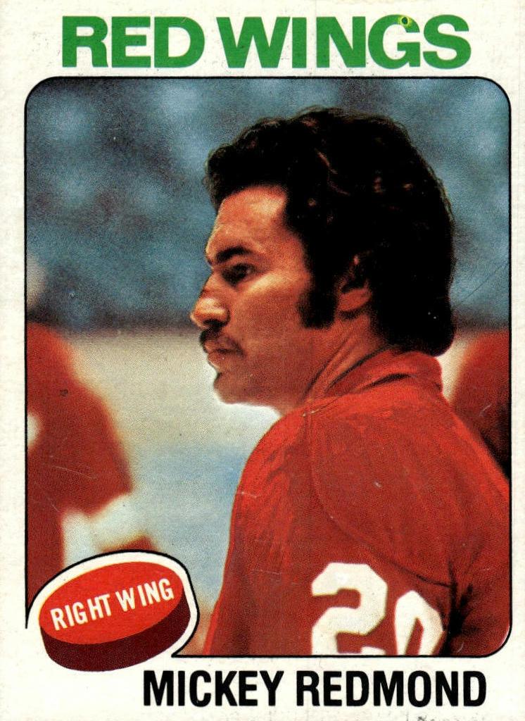 1975 Topps Hockey Mickey Redmond #120 PSA 10