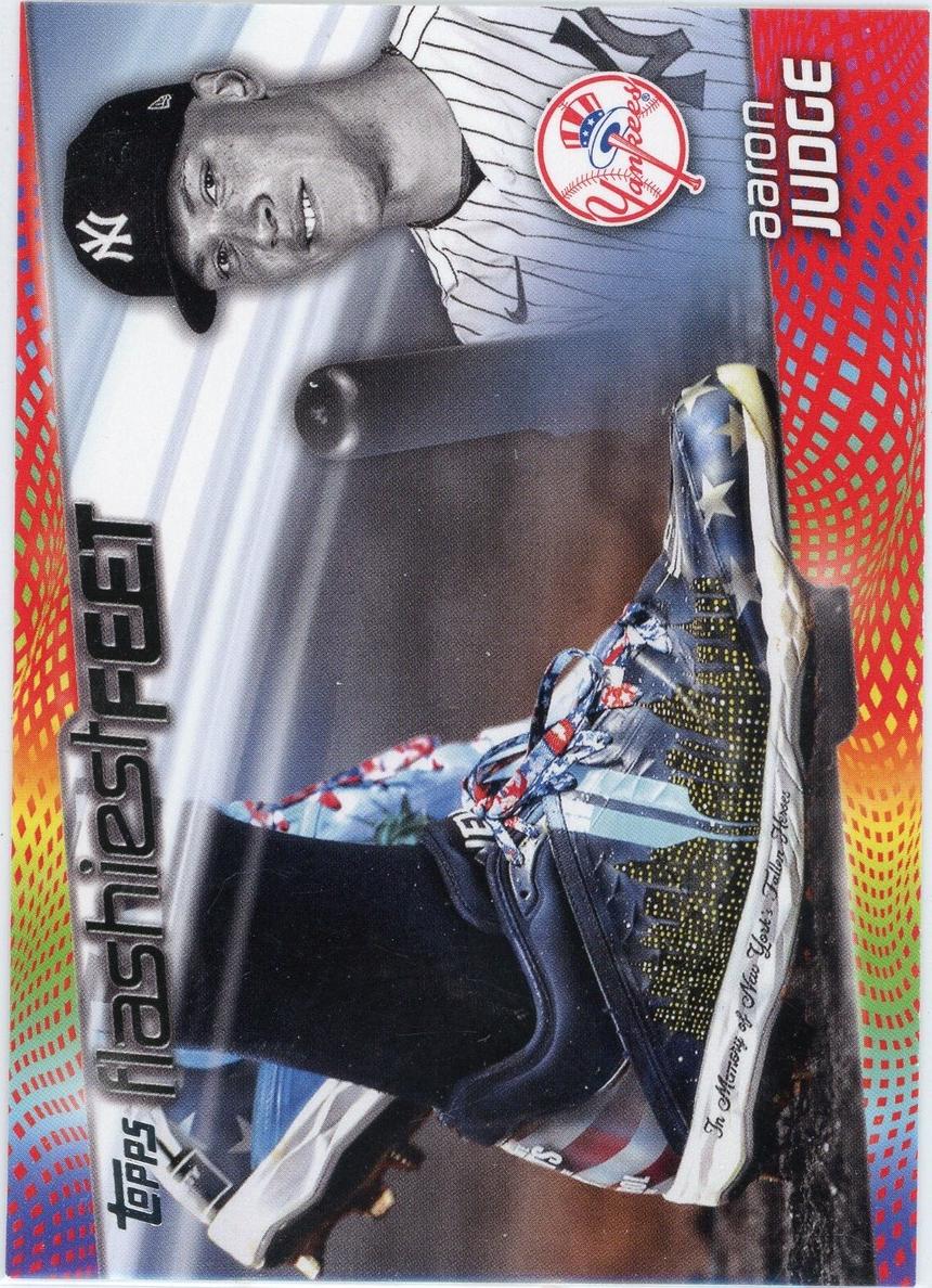2022 Topps Baseball Aaron Judge #FF-11 PSA 8