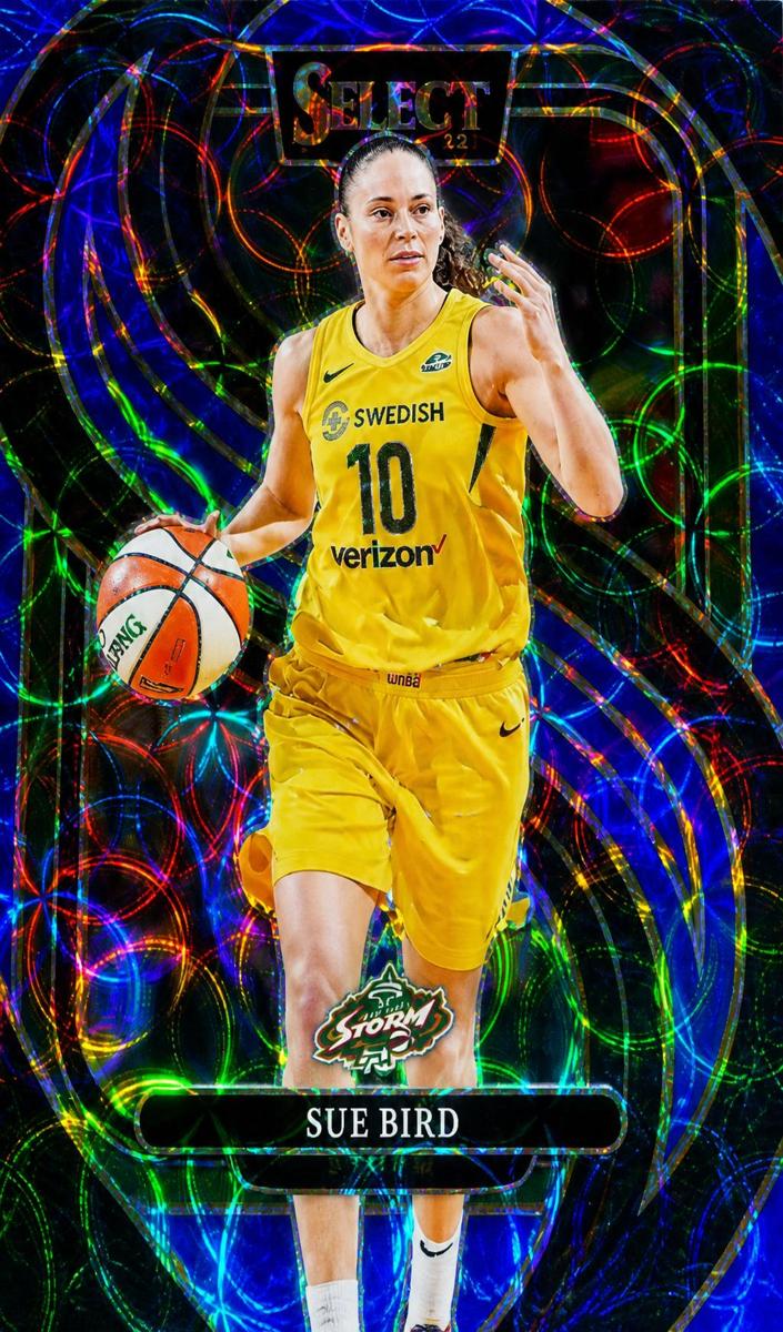 2025 Panini Select WNBA Basketball Blue Scope Sue Bird #146