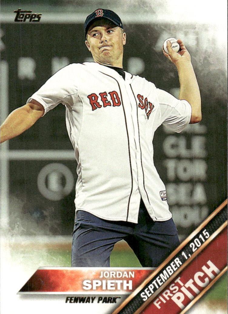 2016 Topps Baseball Jordan Spieth #FP-7