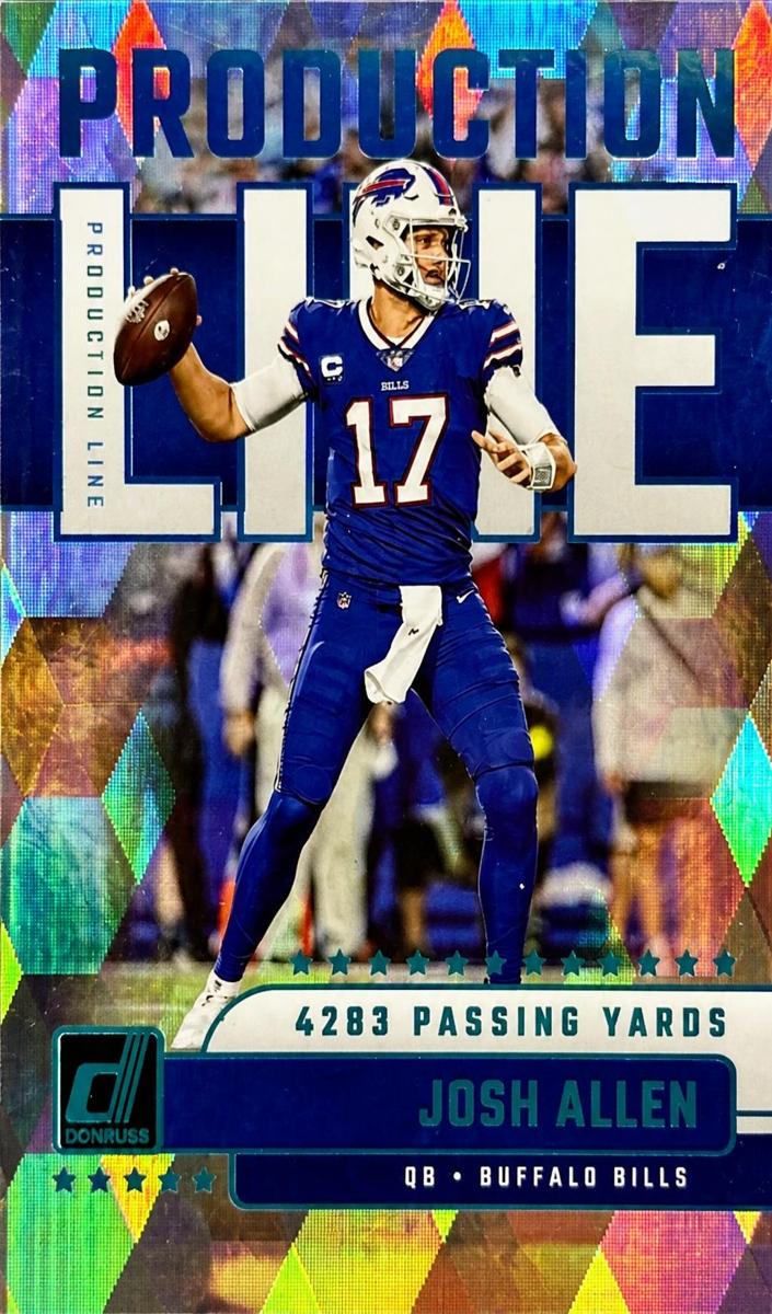 2023 Panini Donruss Football Cubic Josh Allen #PDL-5