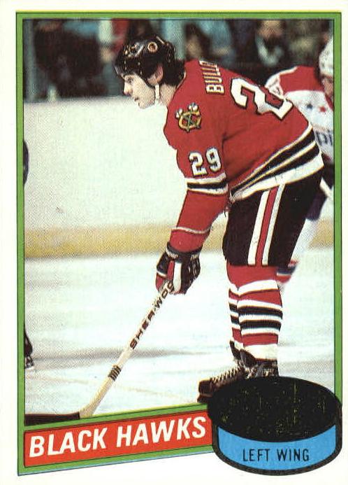 1980 Topps Hockey Ted Bulley #229 PSA 9
