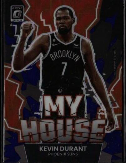 2022 Donruss Optic Basketball Purple Kevin Durant #15 PSA 8.5