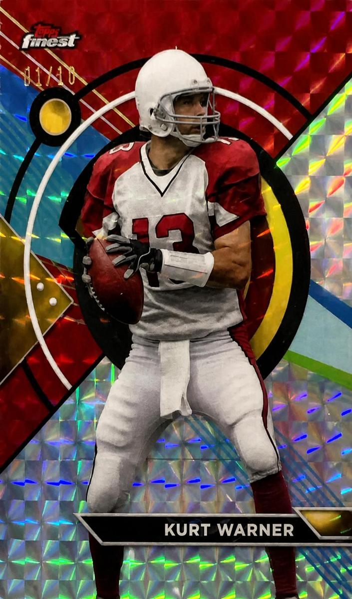 2023 Topps Composite Football Red Refractor Kurt Warner #151