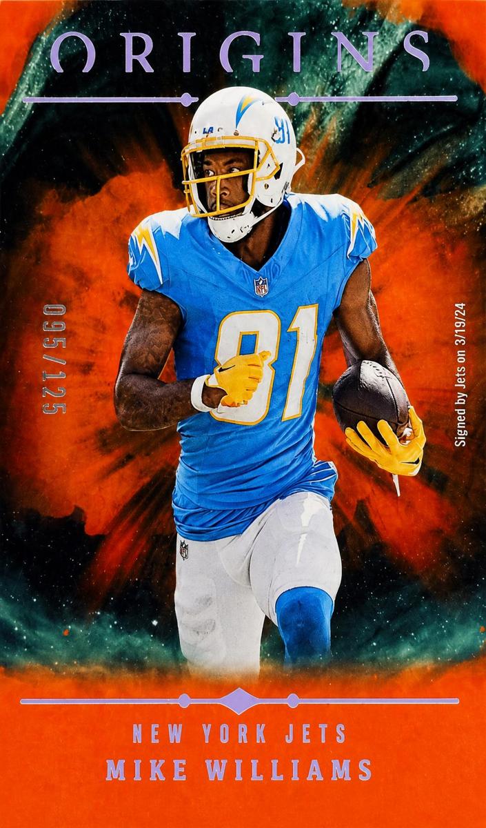 2024 Panini Origins Football Orange Mike Williams #46