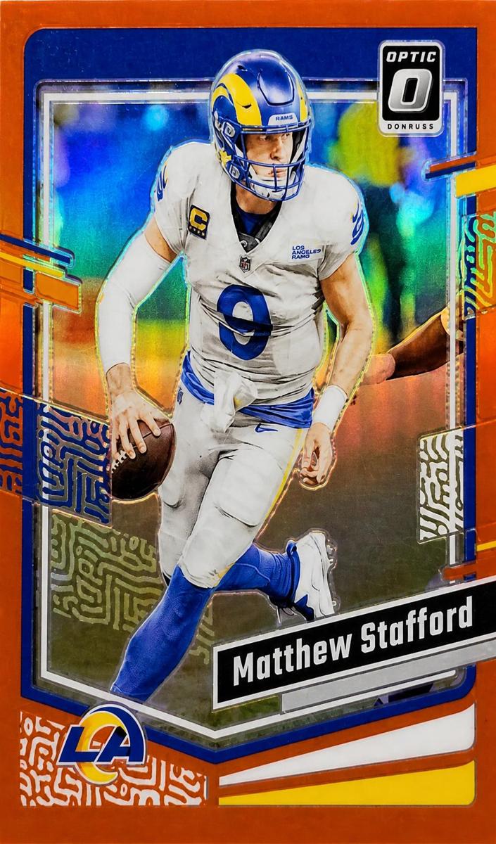 2023 Donruss Optic Football Orange Matthew Stafford #113