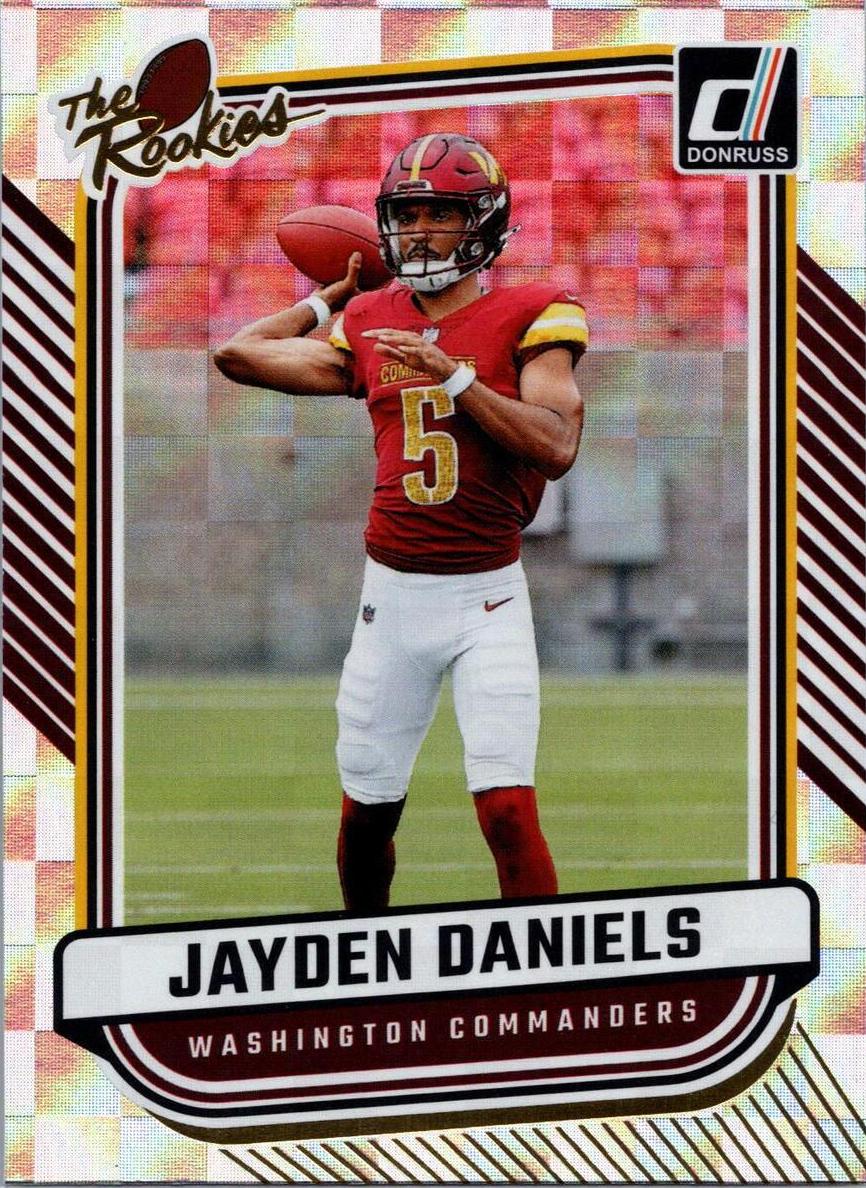 2024 Panini Donruss Football Jayden Daniels #TR-37 PSA 10