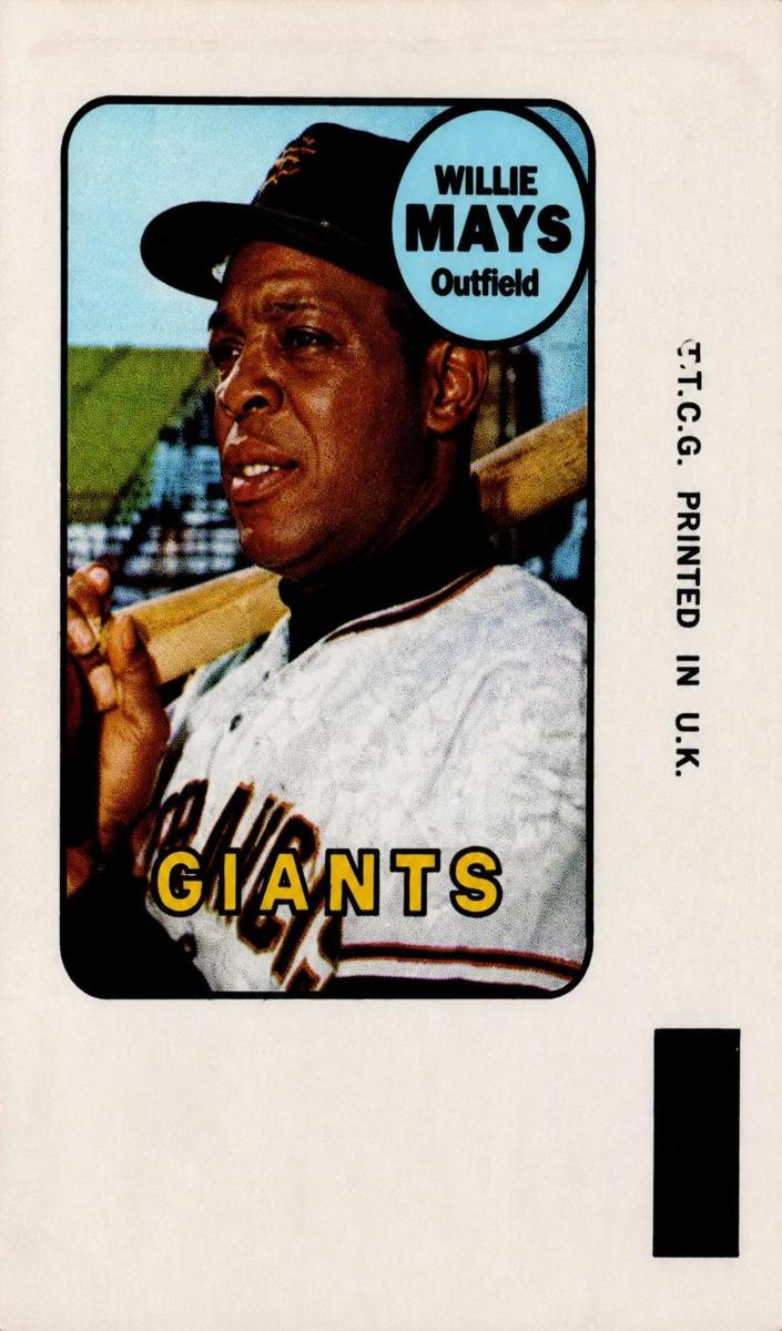 1969 Topps Baseball Willie Mays #24