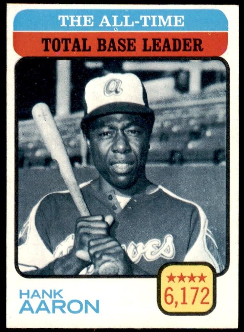 1973 Topps Baseball All Time Total Base Leader #473