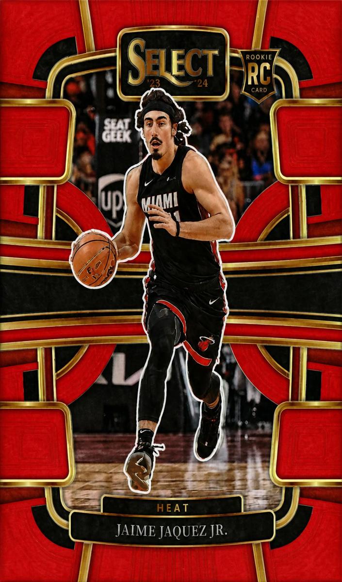 2023 Panini Select Basketball Red Jaime Jaquez Jr. #100