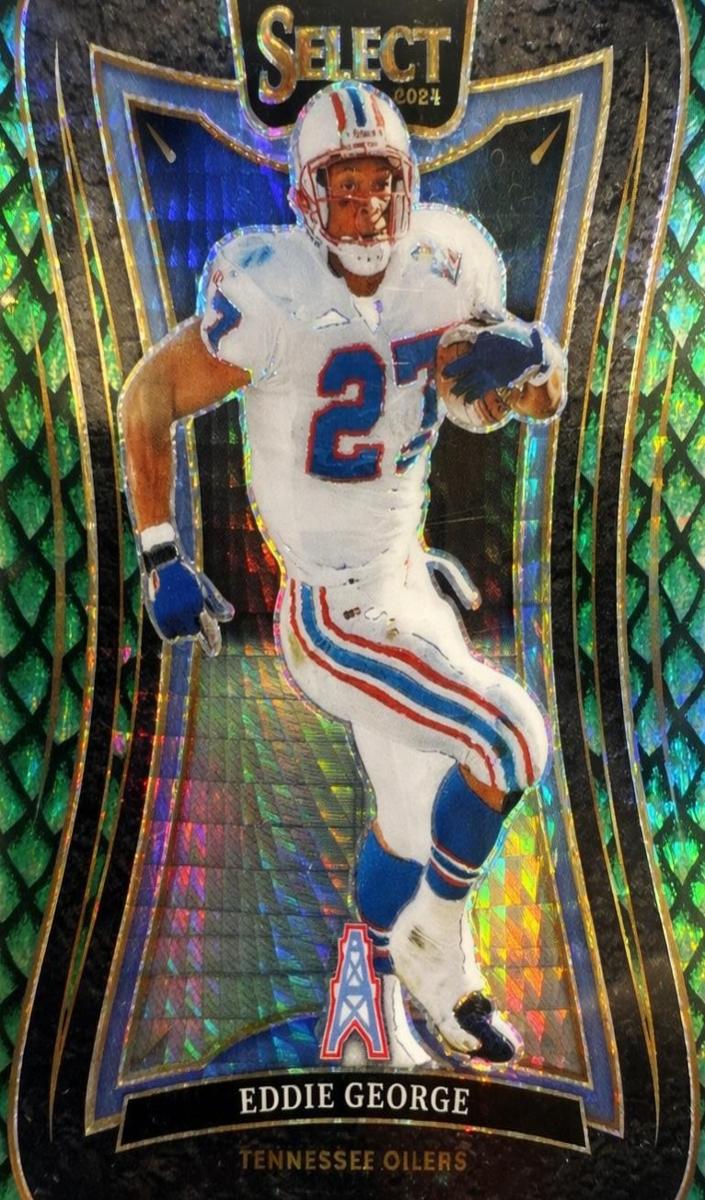 2024 Panini Select Football Dragon Scale Eddie George #336