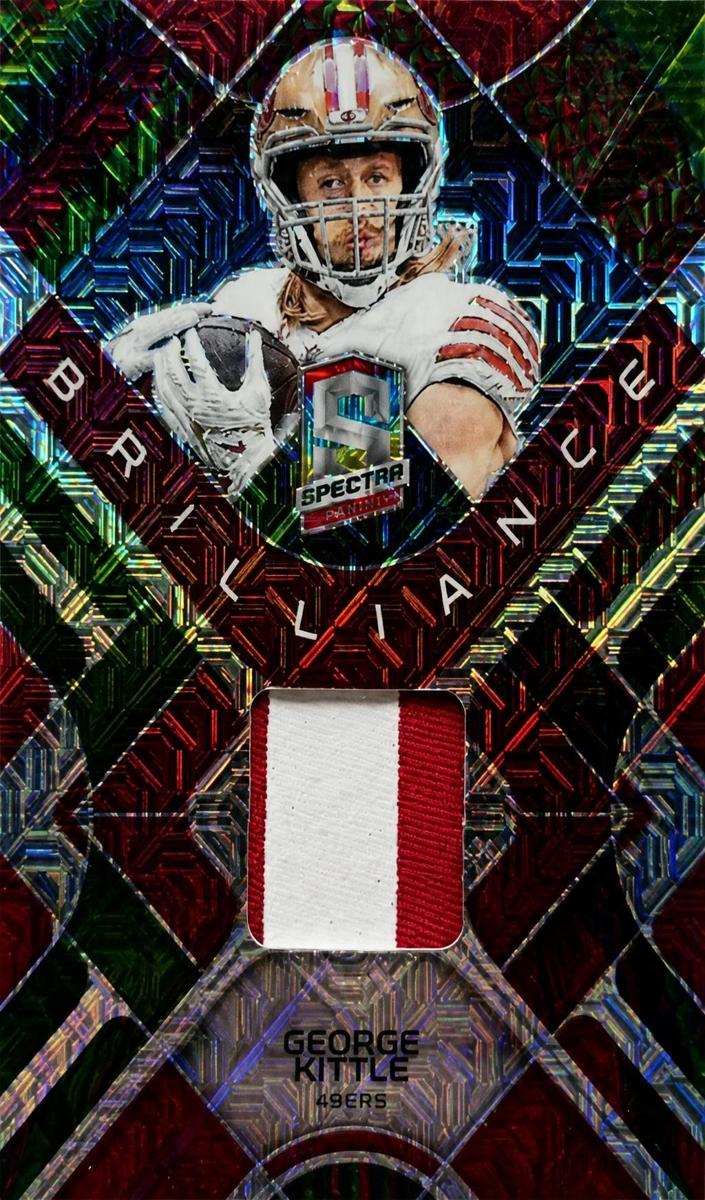 2023 Panini Spectra Football Meta George Kittle #BRI-GKI