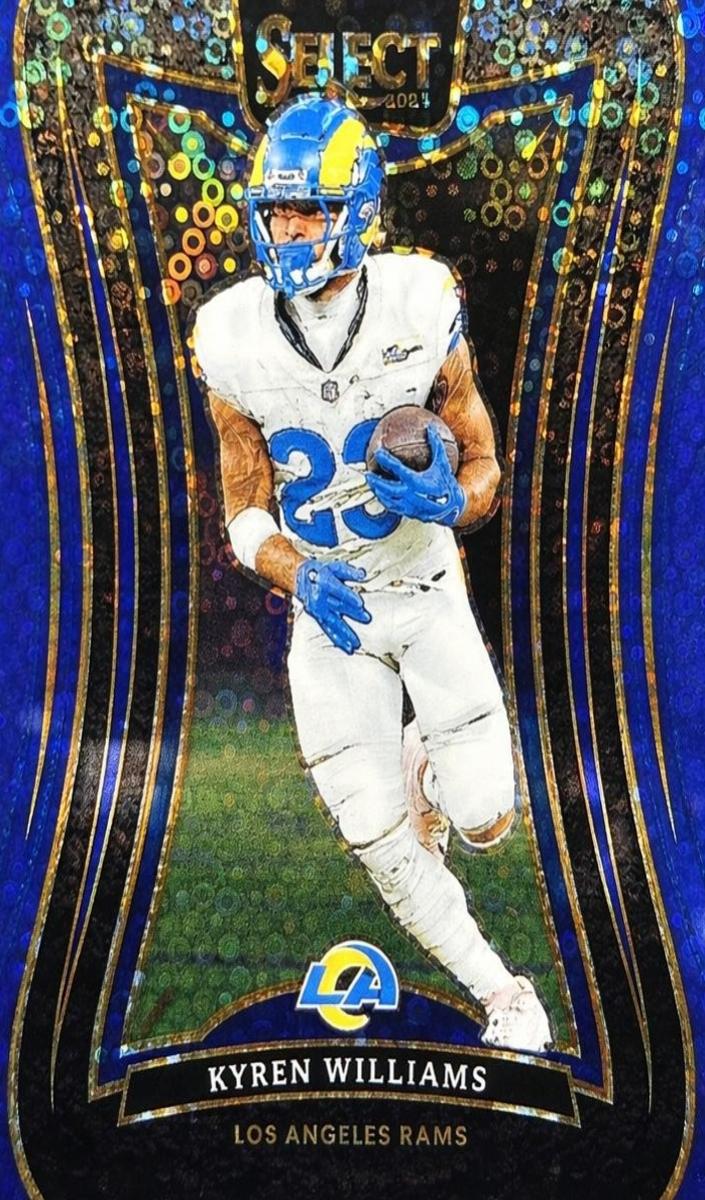 2024 Panini Select Football Blue Disco Kyren Williams #360