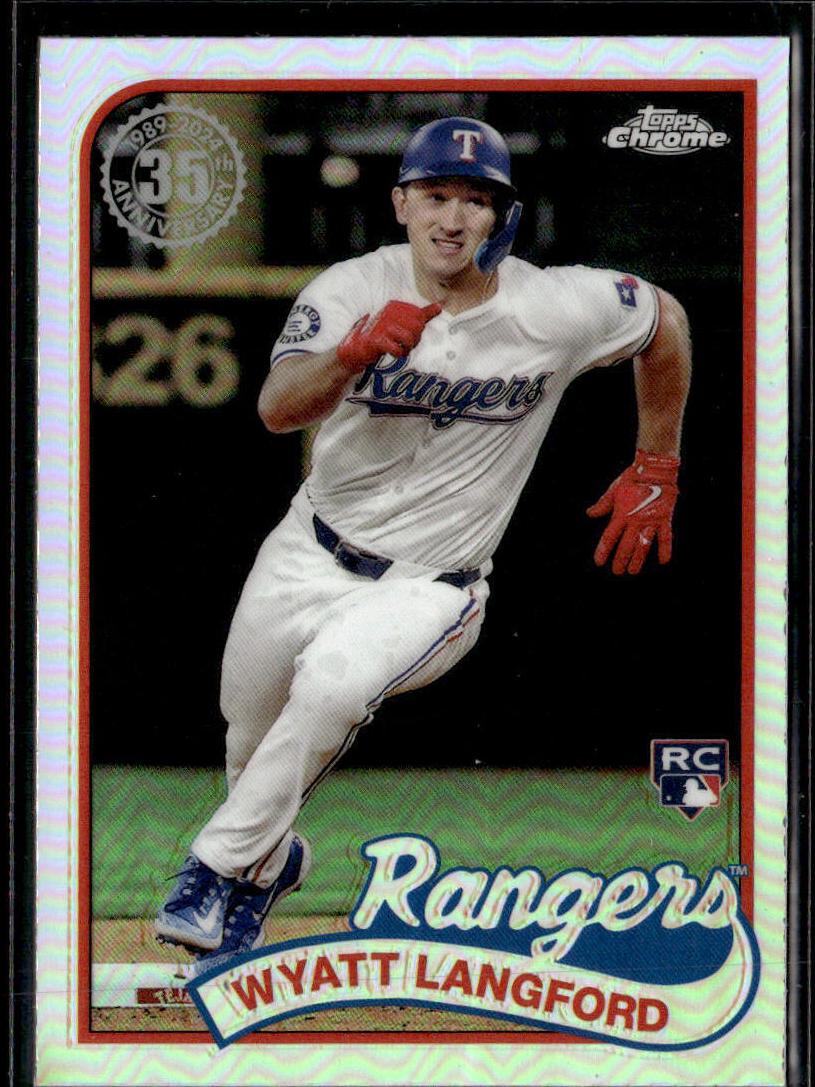 2024 Topps Chrome Update Baseball Wyatt Langford #89CU-2 PSA 9