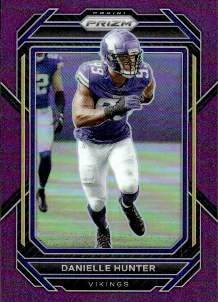 2022 Panini Prizm Football Purple Danielle Hunter #194