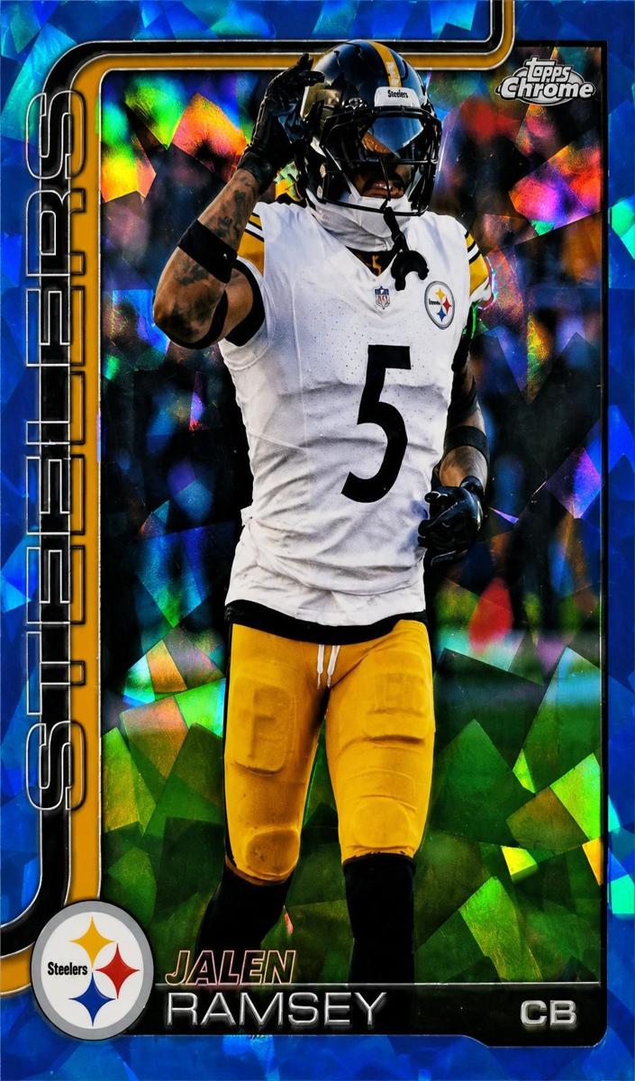 2025 Topps Chrome Sapphire Football Jalen Ramsey #191