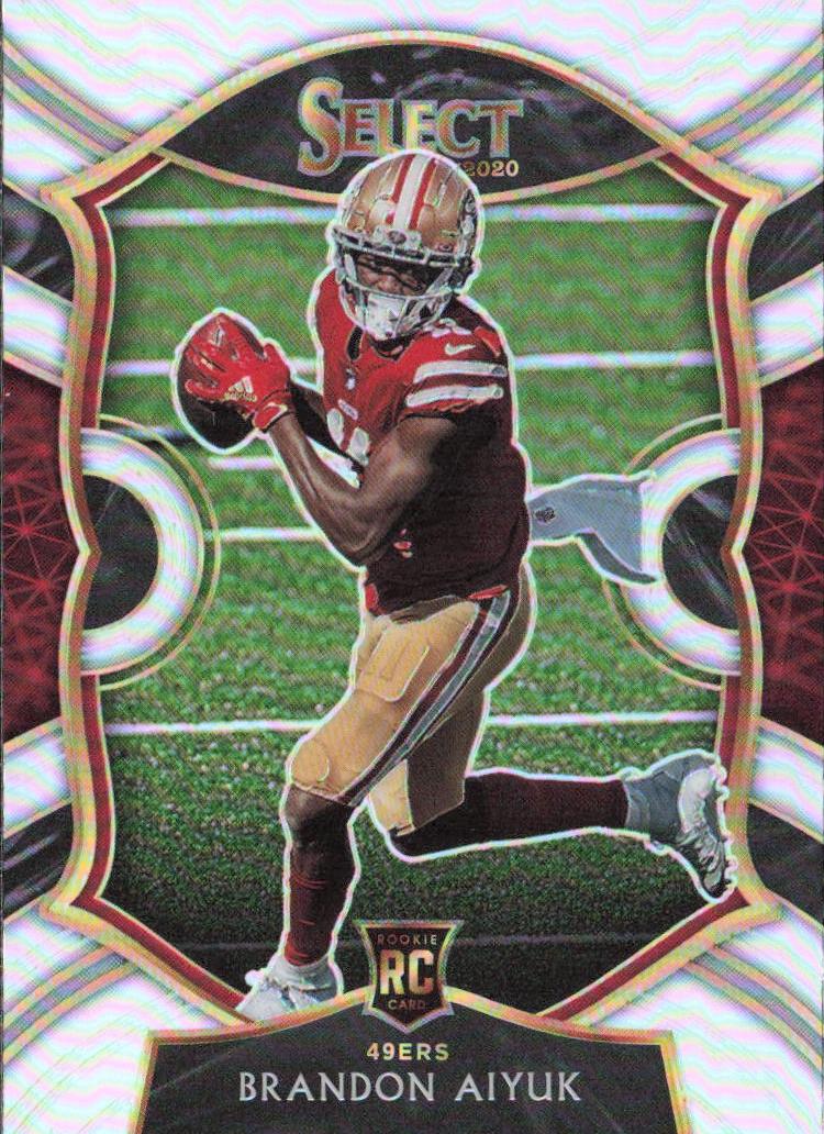 2020 Panini Select Football Silver Prizm Brandon Aiyuk #66 PSA 9