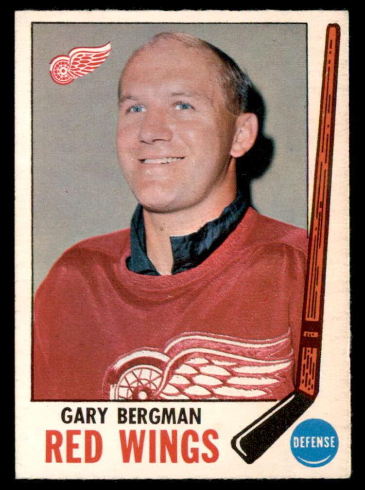 1969 O-Pee-Chee Hockey Gary Bergman #58