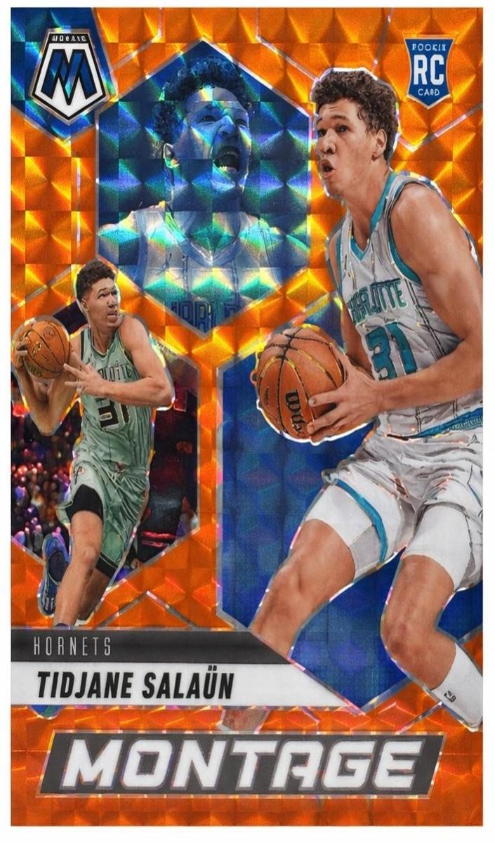 2024 Panini Mosaic Basketball Orange Tidjane Salaun #4