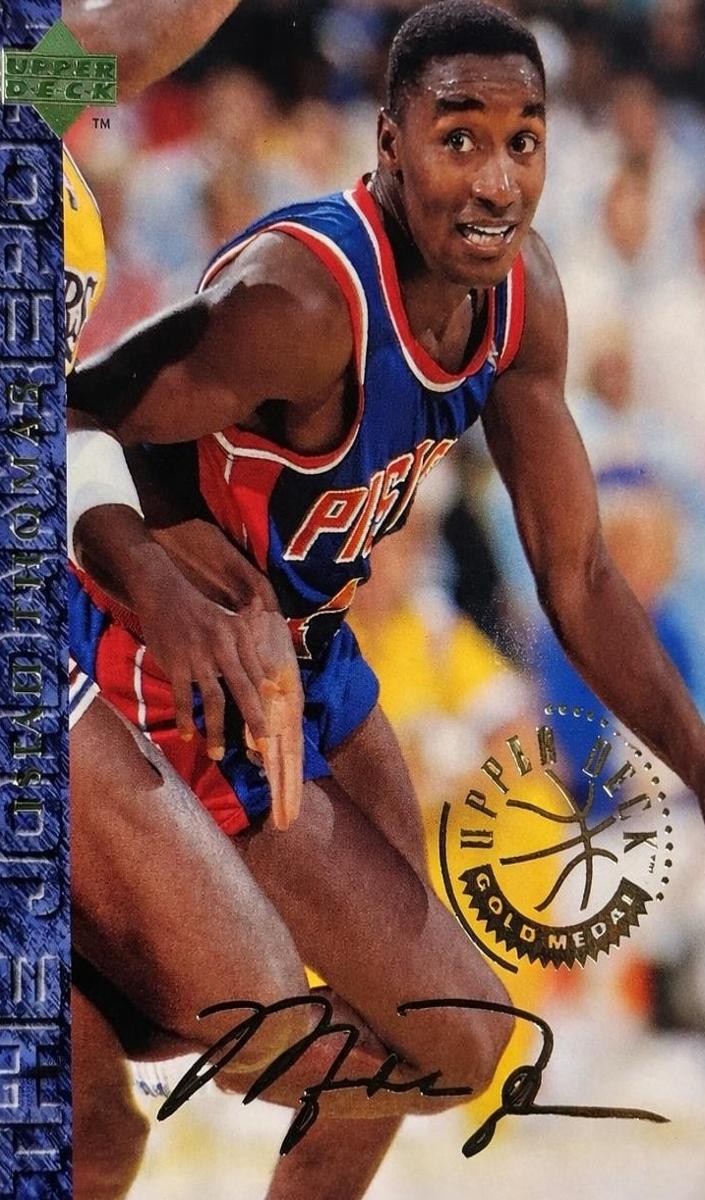 1994 Upper Deck Basketball Isiah Thomas #71 PSA 10