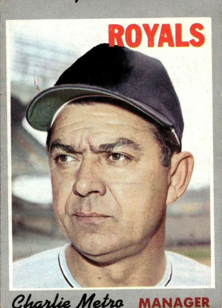 1970 Topps Baseball Charlie Metro #16