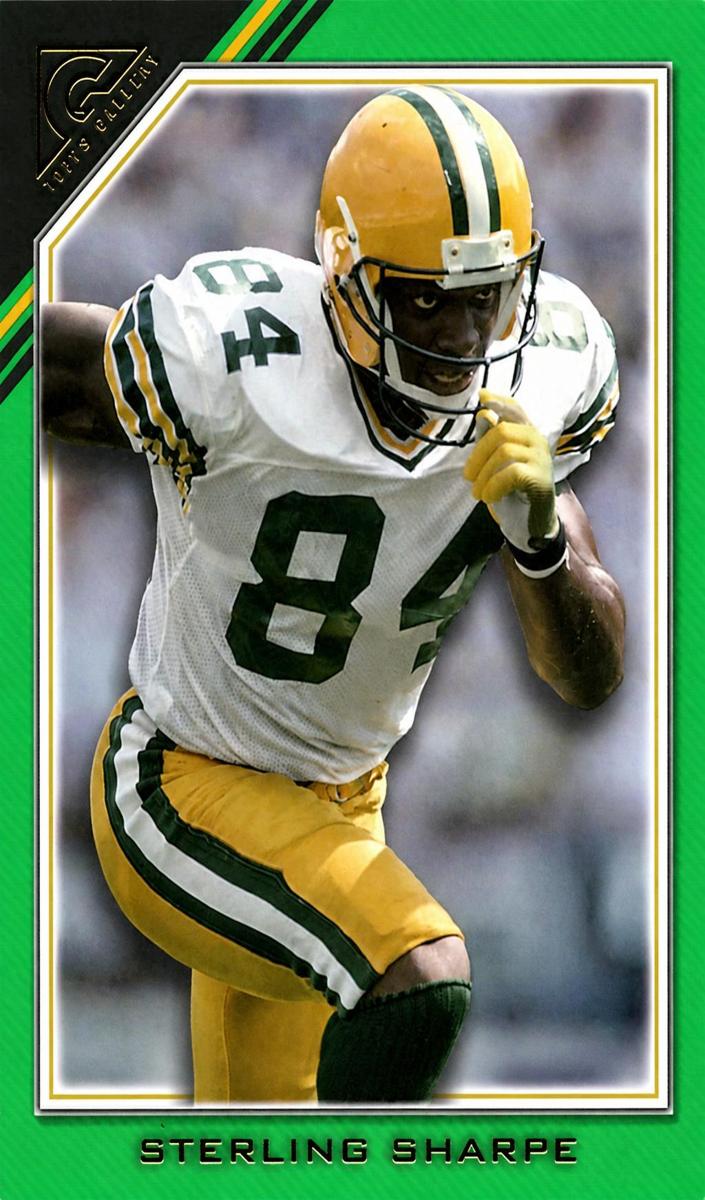 2023 Topps Composite Football Green Rainbow Foilboard Sterling Sharpe #386