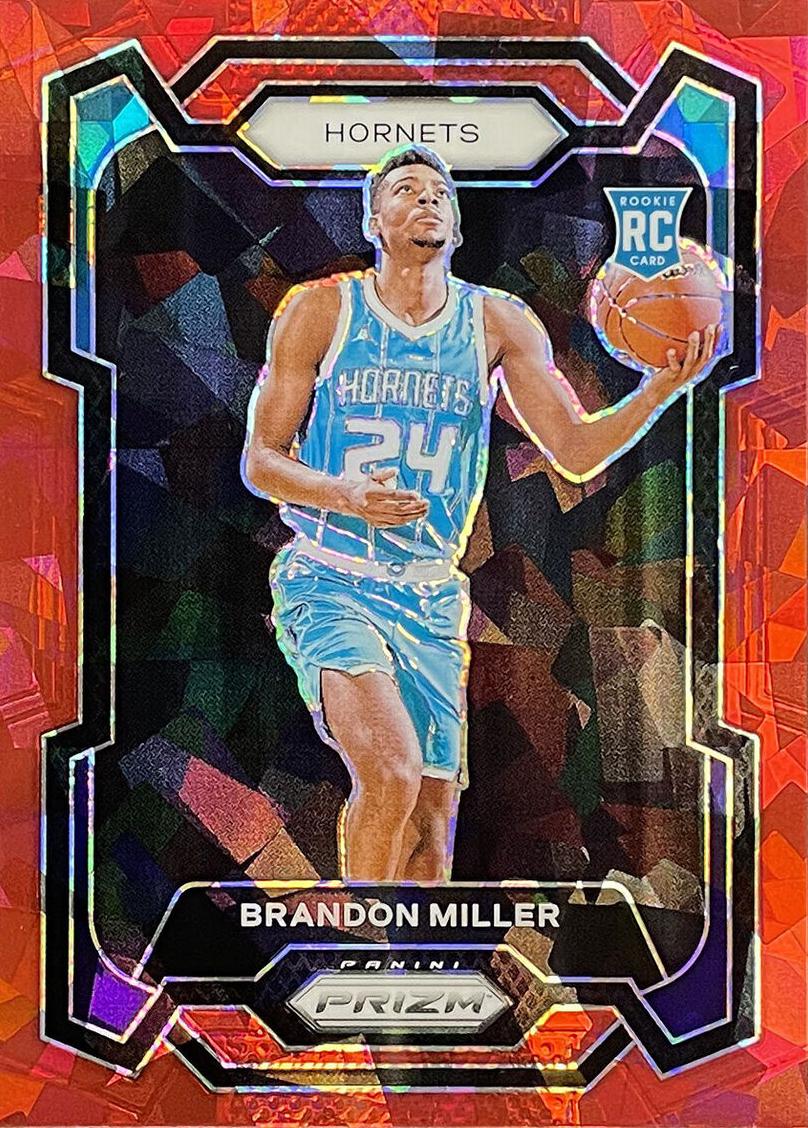 2023 Panini Prizm Basketball Red Ice Brandon Miller #152