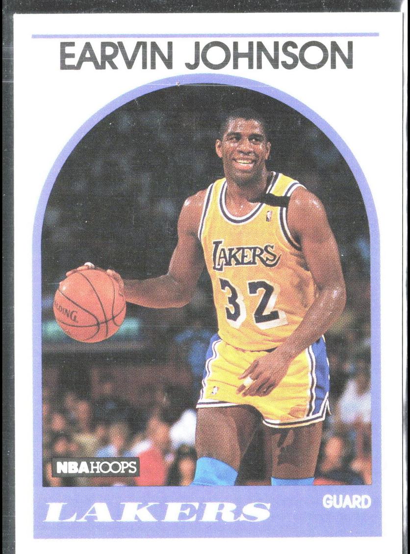 1989 Hoops Basketball Earvin Johnson #270