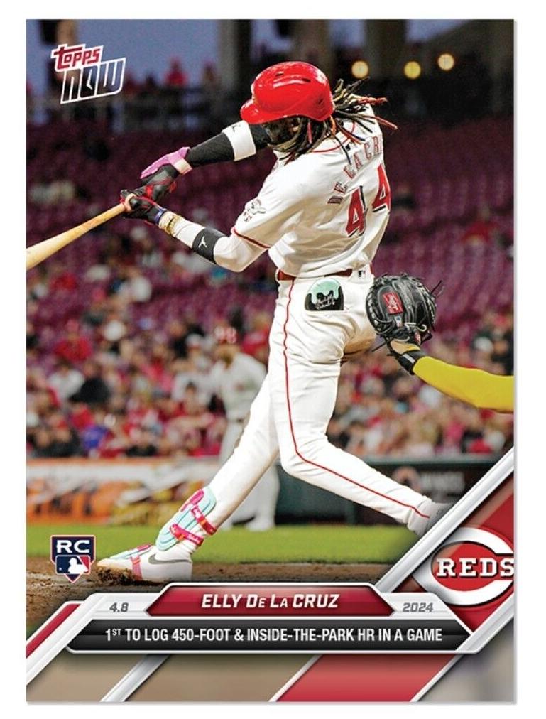 2024 Topps Now Baseball Elly De La Cruz #50