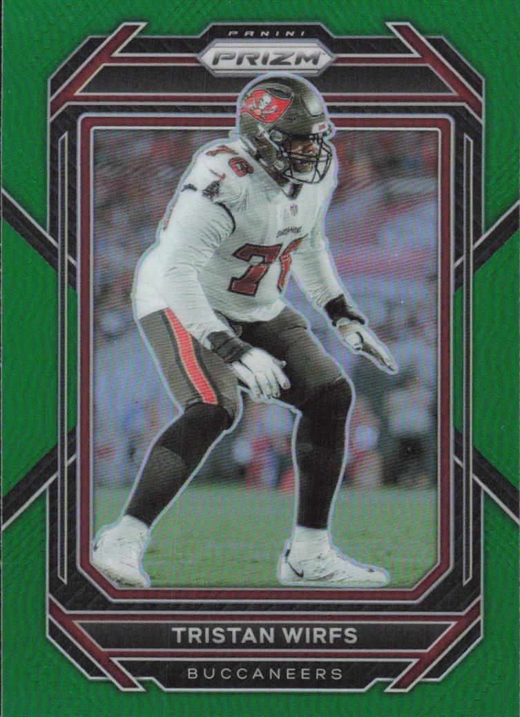 2022 Panini Prizm Football Green Tristan Wirfs #277