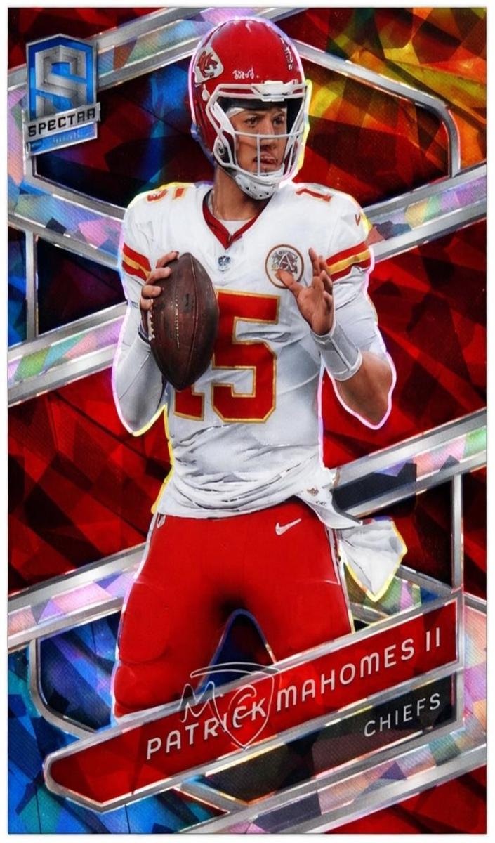 2024 Panini Spectra Football Astral Patrick Mahomes II #53 PSA 10